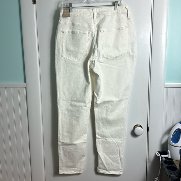 NWT Madewell The Tall Curvy Perfect Vintage Jean Tile White Size 31 Tall - Picture 6 of 16